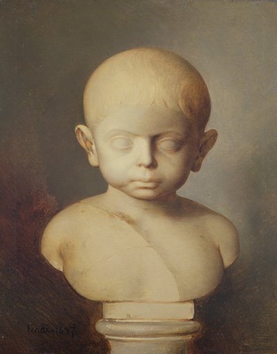 Bust of a Boy by Peter Fendi